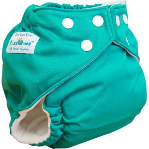 ファジバンズ ポケット式布おむつ ワンサイズ 3.2〜16kg インサーツ2枚付き ミントグリーン Spearmint