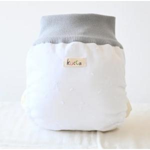 kucca クッカ 布おむつカバー デニムブルー Mサイズ 8〜11kg