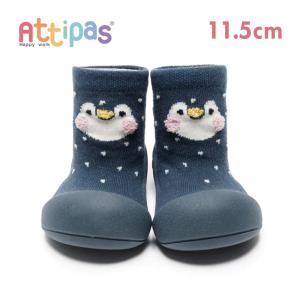 Attipas アティパス Zooland ズーランド ペンギンネイビー 11.5cm ベビーシューズ ファーストシューズ トレーニングシューズの商品画像