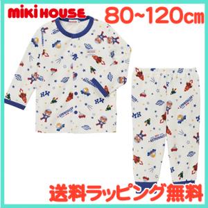 ミキハウス mikihouse ロゴ刺繍 六重織 ガーゼケット Sサイズ 66×54cm