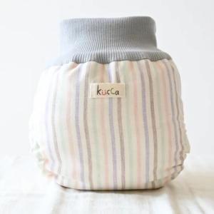kucca クッカ パンツ型布おむつカバー マシュマロラベンダー L