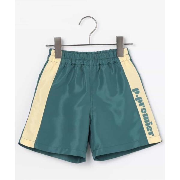 p.premier ピードットプルミエ サイドライン切替スイムパンツ グリーン 120cm エフオー...