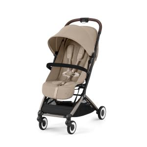 サイベックス オルフェオ アーモンドベージュ 2024 cybex ORFEO 新生児 ベビー ベビーカー a型 軽量 コンパクト 折りたたみ 出産祝い 正規品2年保証｜natural-living