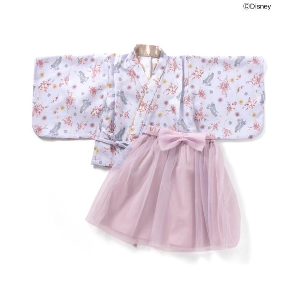 Seraph セラフ ディズニーキャラクタープリンセス 簡単おめかしチュール袴 ラベンダー 80cm...