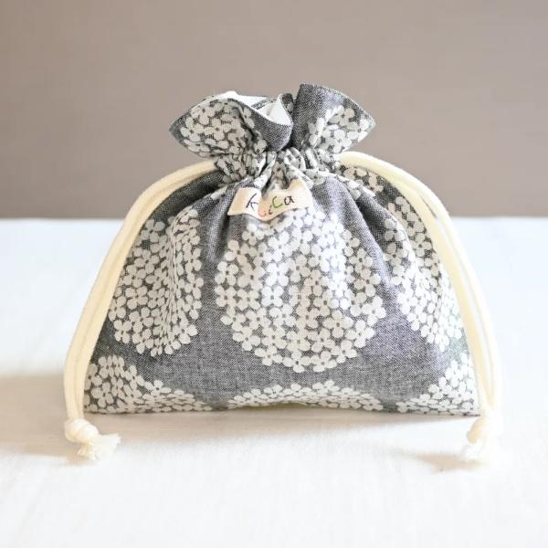 kucca クッカ 防水きんちゃくポーチ ミニ 秋雫〜akishizuku〜 防水布 収納袋 旅行ポ...