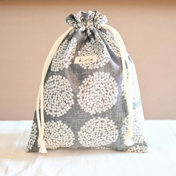 kucca クッカ 防水きんちゃくポーチ 小 秋雫〜akishizuku〜 防水布 収納袋 旅行ポー...