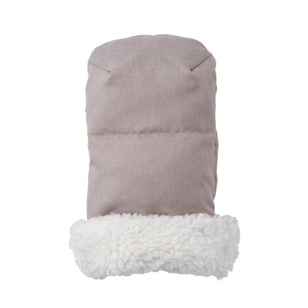 AirBuggy エアバギー ハンドマフ ベーシック ベージュウッド ベビーカー 防寒 ハンドル カ...