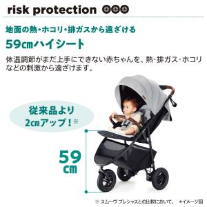 ベビーカー アップリカ スムーヴ プレシャス ...の詳細画像2