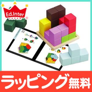エドインター 知の贈り物 賢人パズル 知育玩具 木製玩具 脳トレ