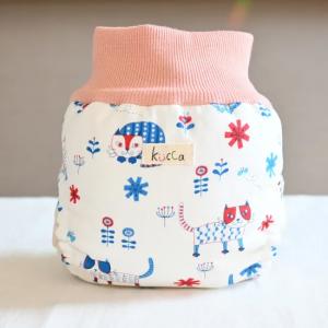 kucca クッカ パンツ型布おむつカバー tomatomato Lサイズ 10kg