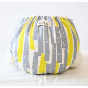 kucca クッカ パンツ型布おむつカバー マシュマロラベンダー Lサイズ