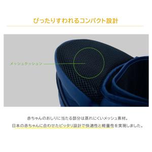 ポルバン ベーシック ヒップシート デニムブラ...の詳細画像3