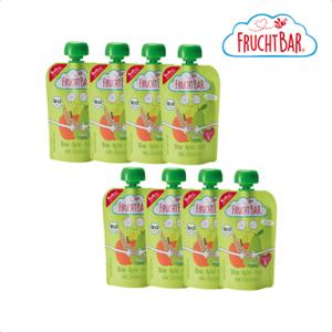 FRUCHTBAR フルッフバー 8個セット ペアー・アップル オーガニックベビースムージー 離乳食...