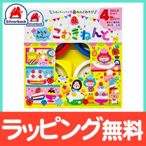 七田式 こむぎねんど たのしいこむぎねんど 4色セット