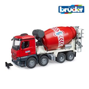 bruder ブルーダーMB Arocs ハーフパイプダンプトラック BLUE x RED