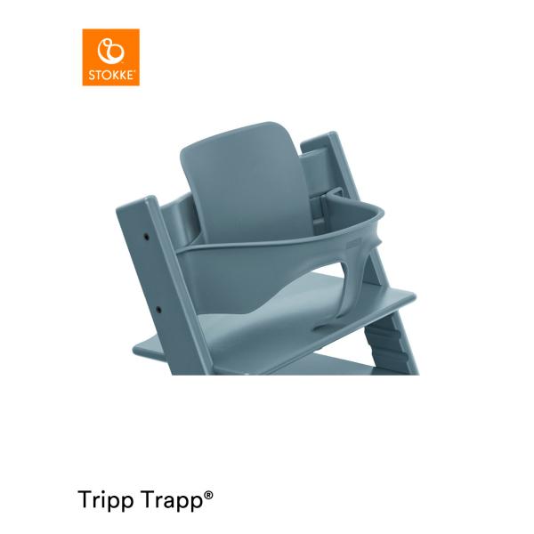 ストッケ トリップトラップ ベビーセット フィヨルドブルー STOKKE TRIPP TRAPP ベ...