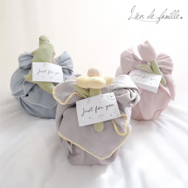 おむつケーキ リヤンドファミーユ おくるみのベビーケーキ 出産祝い おくるみ タオル ベビー ギフト...