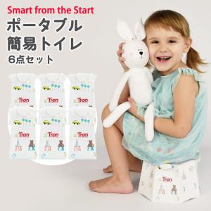 トロン TRON 座れる携帯トイレ 6P入り トロン くま 6P入り TRON 簡易トイレ 防災グッズ 渋滞 アウトドア 子供用