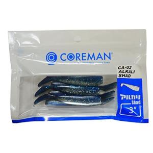 COREMAN ワーム ルアー CA-02アルカリシャッド #002 マイワシ