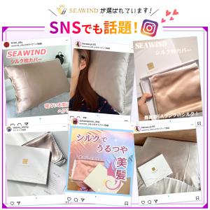 シルク 枕カバー 片面 シルク100% 枕カバ...の詳細画像1