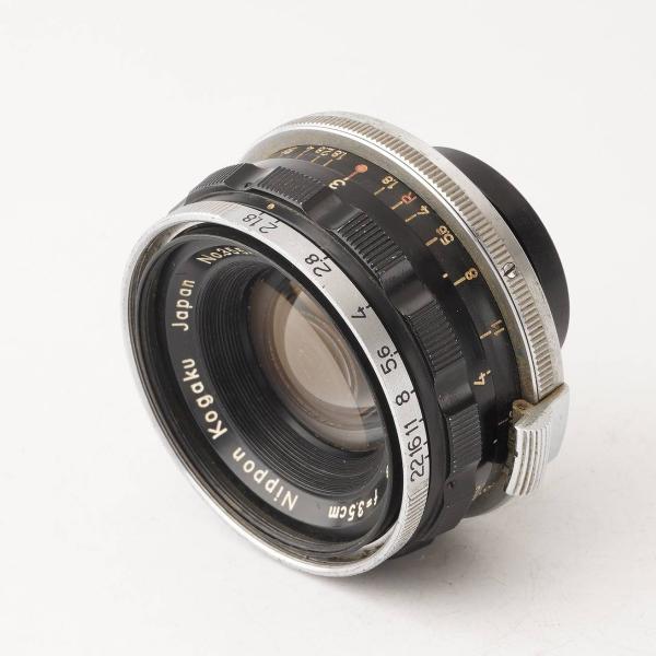 ニコン Nippon Kogaku W-NIKKOR 3.5cm 35mm F1.8 Sマウント