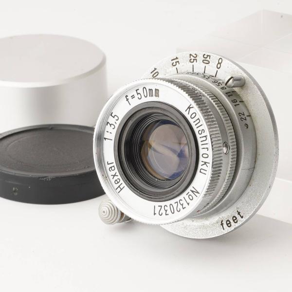 コニカ Konica 小西六 Konishiroku Hexar 50mm F3.5 沈胴 ライカ ...