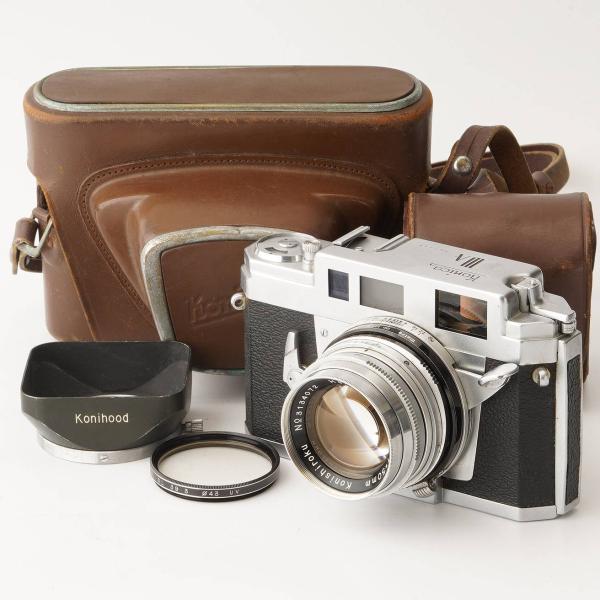 コニカ Konica IIIA  / Konishiroku Hexanon 50mm F1.8 レ...