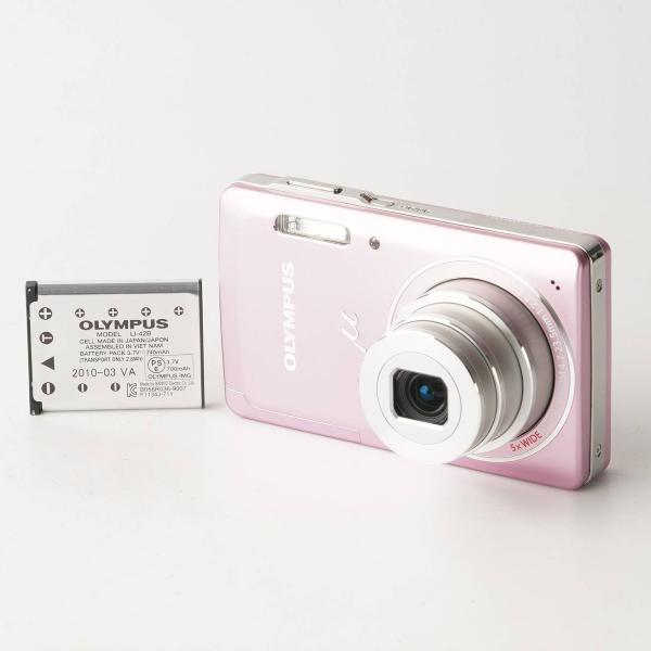 オリンパス Olympus μ mju 5010 ピンク 5x 広角 光学ズーム