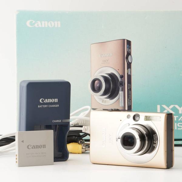 キヤノン Canon IXY DIGITAL 20 IS キャメル 3x 光学ズーム