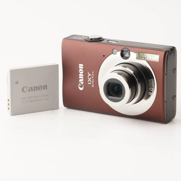 キヤノン Canon IXY DIGITAL 20 IS ブラウン 3x 光学ズーム