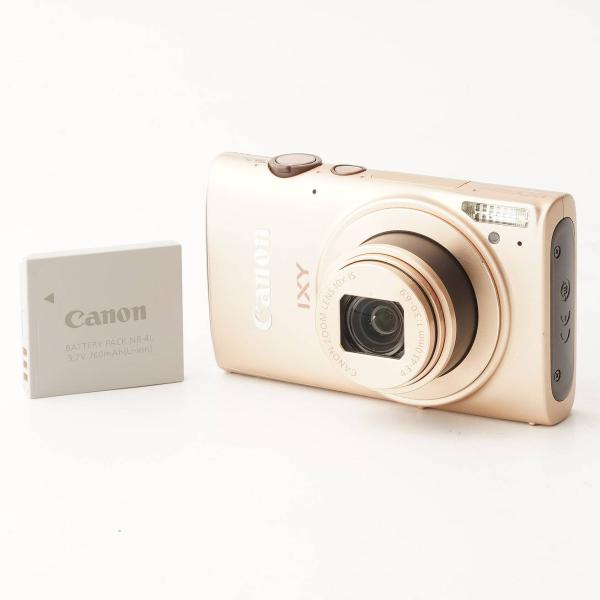 キヤノン Canon IXY 620F ゴールド 10x IS 光学ズーム 手振れ補正