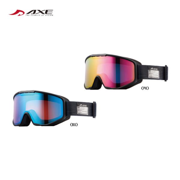 ゴーグル AXE [AX800-WCM] スノーボード スキー メンズ レディース メガネ対応 ヘル...
