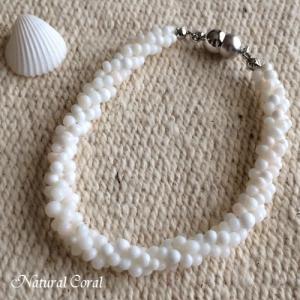 赤珊瑚 あかさんご サンゴ ネックレス 玉 K14WG ナチュラルコーラル