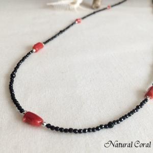 血赤珊瑚 ちあかさんご ネックレス ナチュラルコーラル 送料無料 A