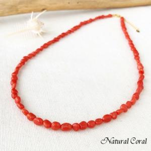 血赤珊瑚 ちあかさんご ネックレス ナチュラルコーラル 送料無料 A
