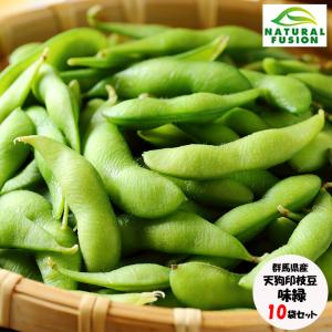 群馬県産 天狗印枝豆「味緑」10袋セット 冷蔵便