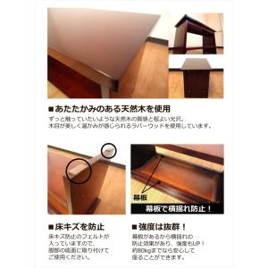 玄関 ベンチ スツール 木製 幅 60 奥行 ...の詳細画像3