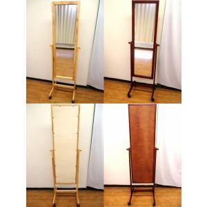 姿見 キャスター 付き 移動 式 スタンドミラ...の詳細画像4