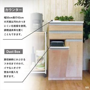 ゴミ箱 ダストボックス カウンター 2分別 お...の詳細画像3
