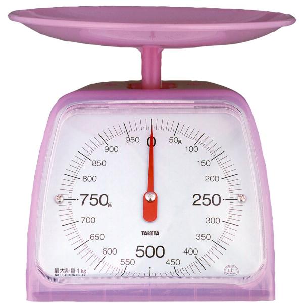 タニタ(Tanita) クッキングスケール キッチン はかり 料理 アナログ 1kg 5g単位 ピン...