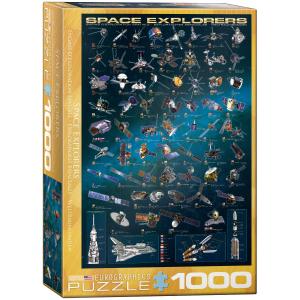 ジグソーパズル 1000ピース ユーログラフィックス スペース探検家 6000-2001｜naturallymarket