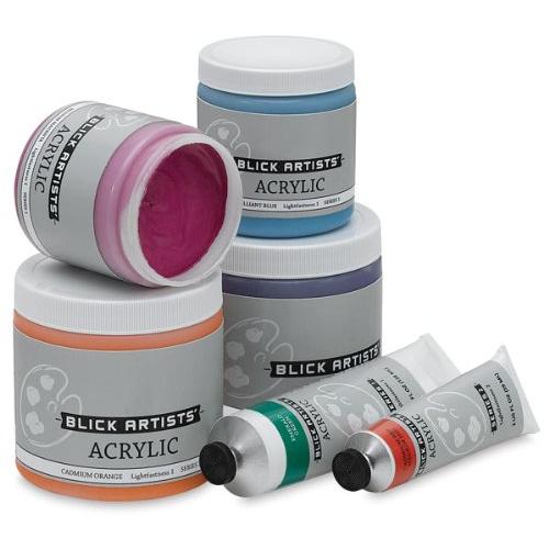 【ブリック】Blick Artists Acrylics 59ｍｌ 3443 アリザリン クリムソン...