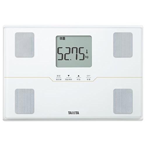 タニタ 体重計 体組成計 50g ホワイト BC-315 WH【体脂肪率/内臓脂肪レベル/筋肉量/基...