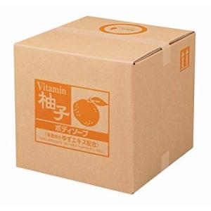 業務用 SCRITT(スクリット) 柚子 ボディソープ 18L 熊野油脂 (コック無し)