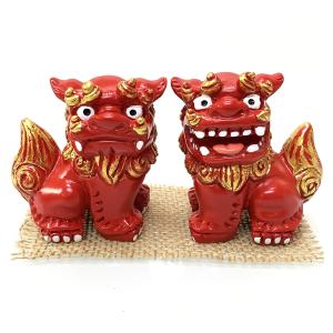 【在庫セール】沖縄土産 シーサー 置物 ミニ 玄関 黄金獅子シーサー 横 Amazon.co.jp: 沖縄土産 シーサー 置物 ミニ 玄関 黄金獅子シーサー 横
