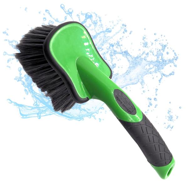 【ながら洗車】アウトショット『タイヤ周りのオールラウンダー』 洗車ブラシ タイヤ &amp; ホイールブラシ...