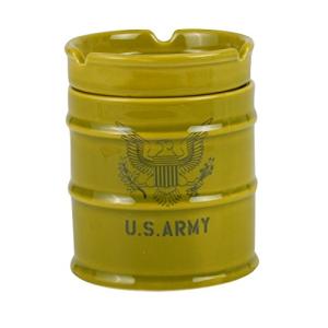 愛龍社 NEWドラム缶灰皿 ARMY AR-1426-2