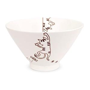 ジェイキッチンズ 工房祥 sho~ こ ねこ 反 茶碗 トラ 波佐見焼 日本製