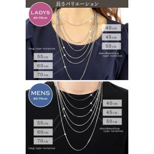 ベネチアンチェーン ネックレスチェーン シルバ...の詳細画像3