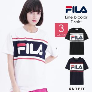Fila フィラ Tシャツ レディース 半袖 おしゃれ 可愛い 人気 スポーツ ブランド カットソー Fl1566 Fl1566 Outfit 通販 Yahoo ショッピング